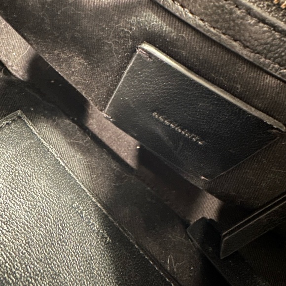 All Saints Black and Gold Women's Bag - Picture 3 of 6